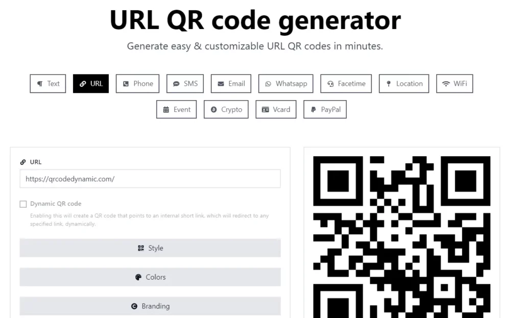 QR Code Generators Software QRcodedynamic